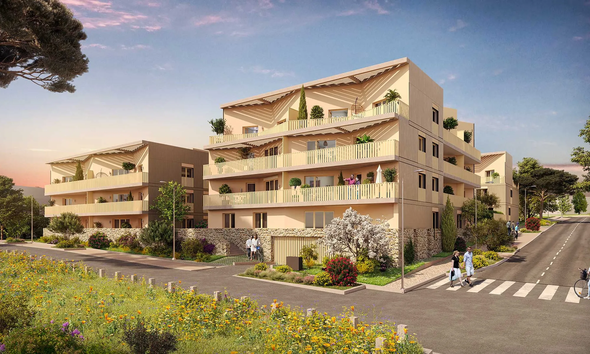 Les Allées de la plage