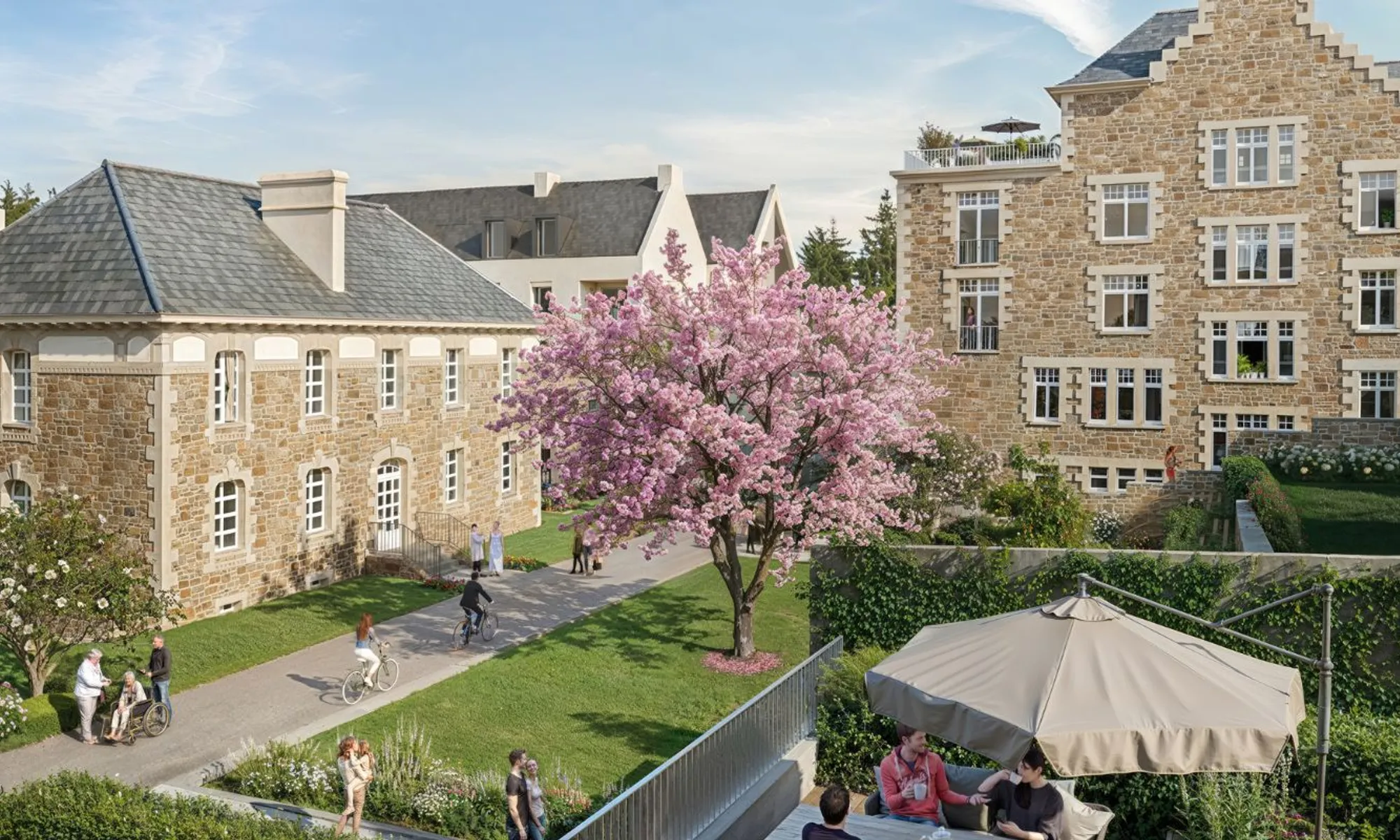 LE HAMEAU DU ROSAIS - BATS B2 et B3 - Réhabilitati