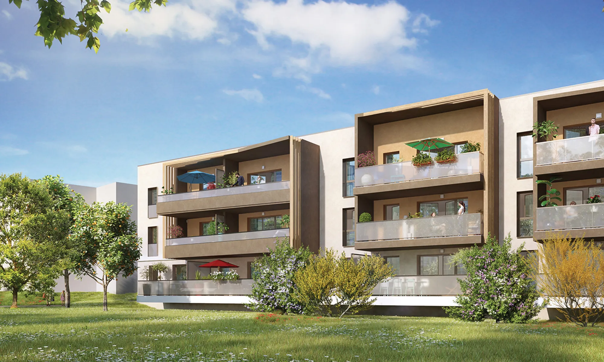 LES ALLEES ESTEREL - PHASE 1 BATIMENTS A B C D