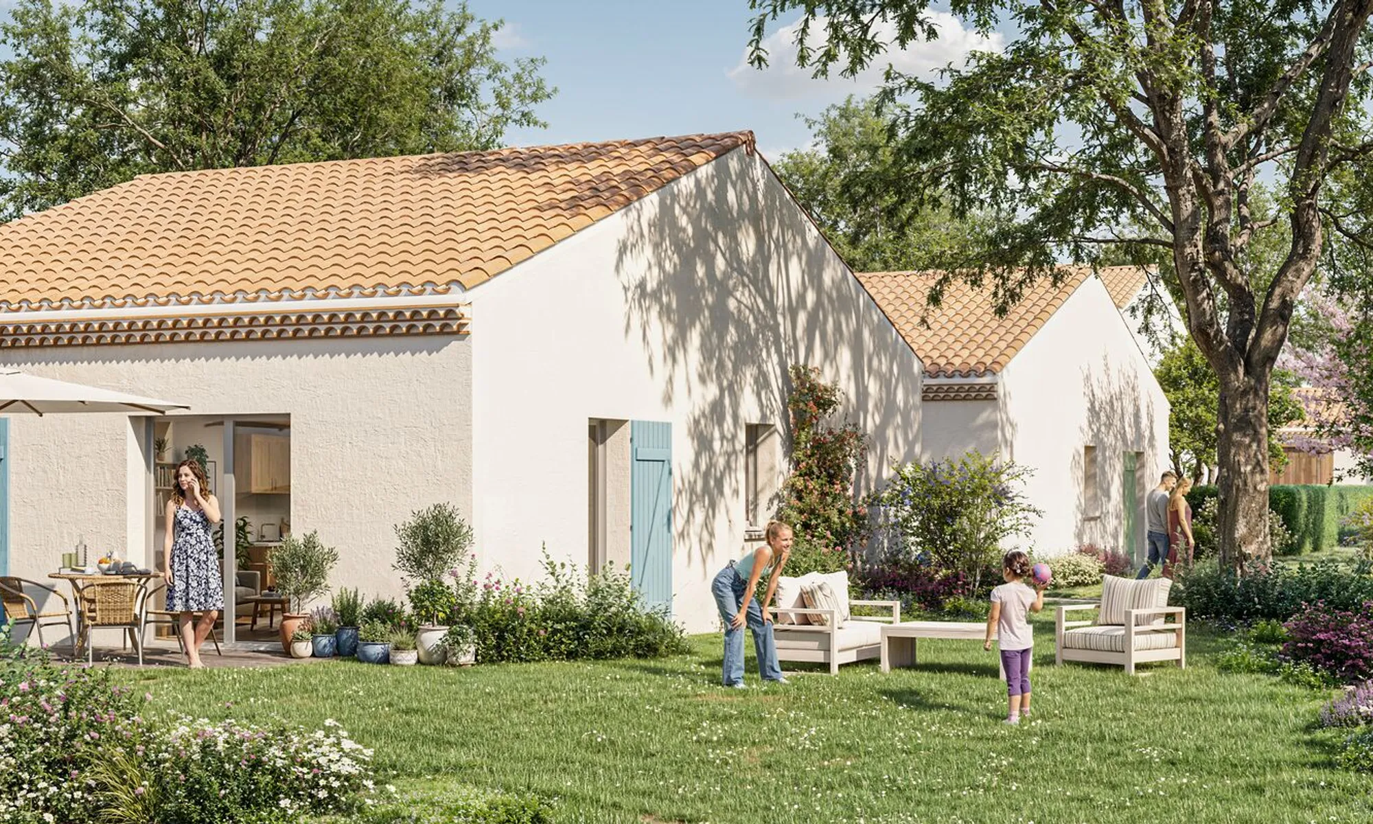 LES JARDINS D'AURIANE - maisons