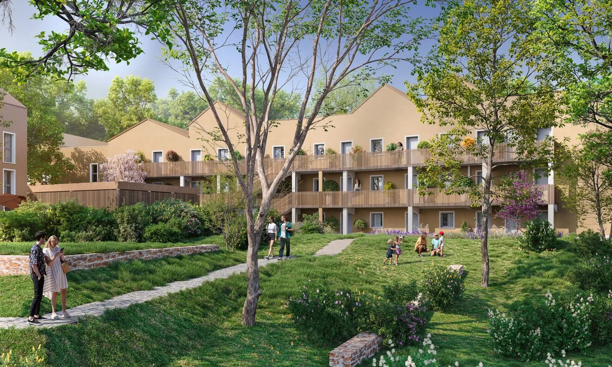 LE HAMEAU DE L'AUMONERIE - Les frênes - BAT F