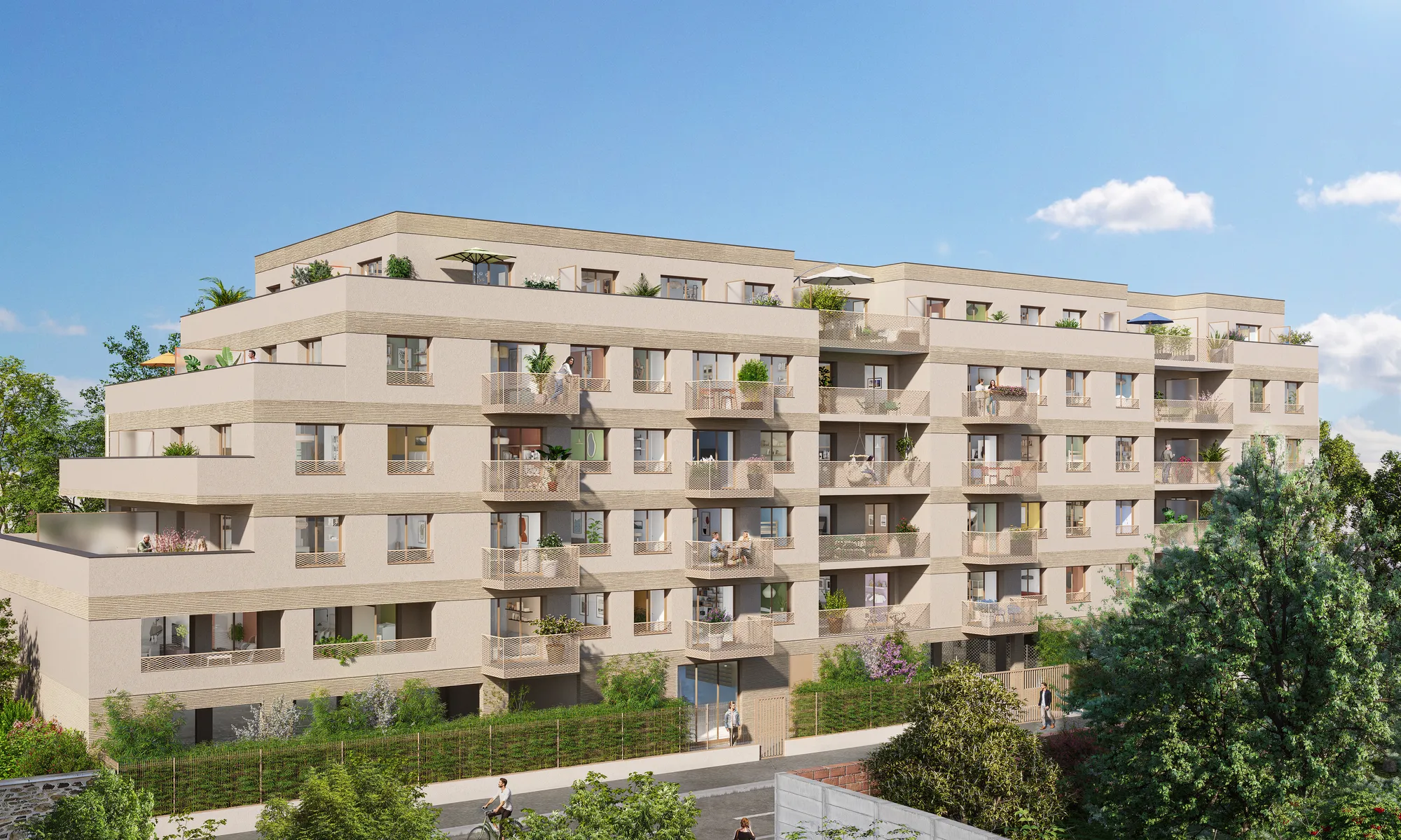Les terrasses de Vaugauthier