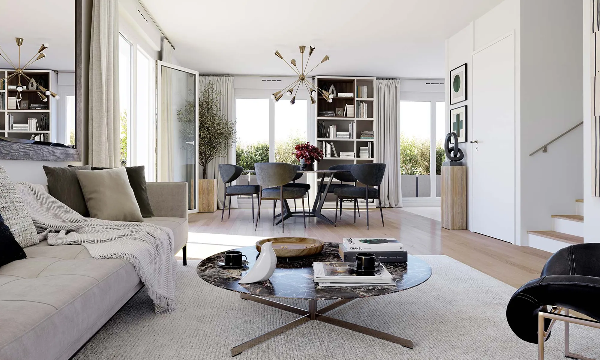 Les reflets de l'Ourcq